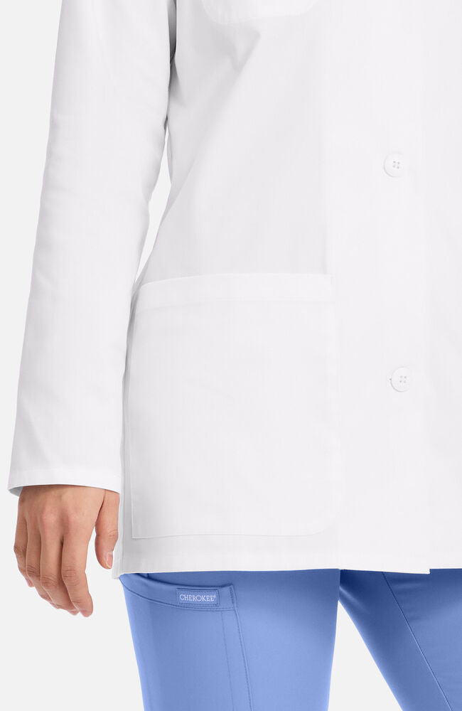 Women's Modern Lightweight 30" Lab Coat — official angle 6