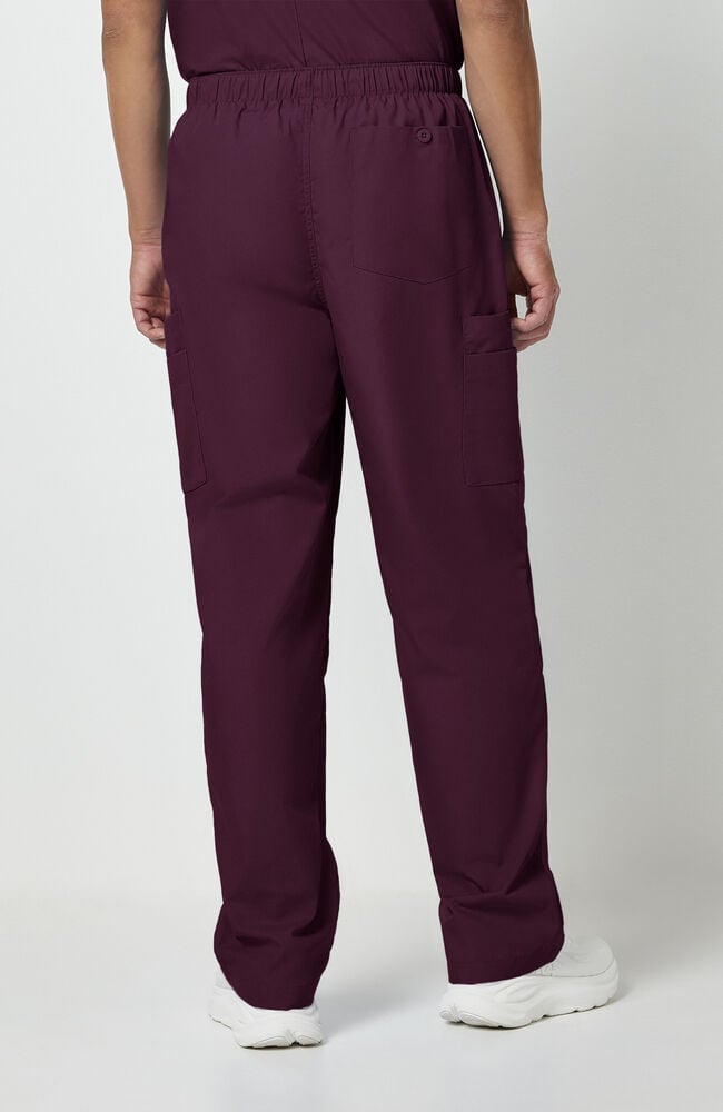 Men's Drawstring Cargo Scrub Pant — official angle 5