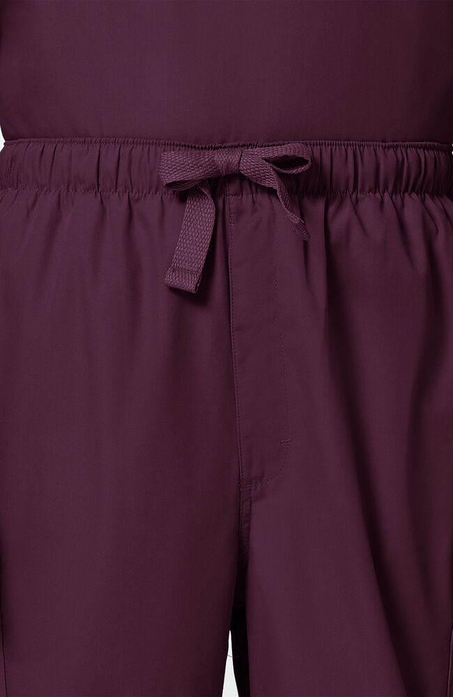 Men's Drawstring Cargo Scrub Pant — official angle 6