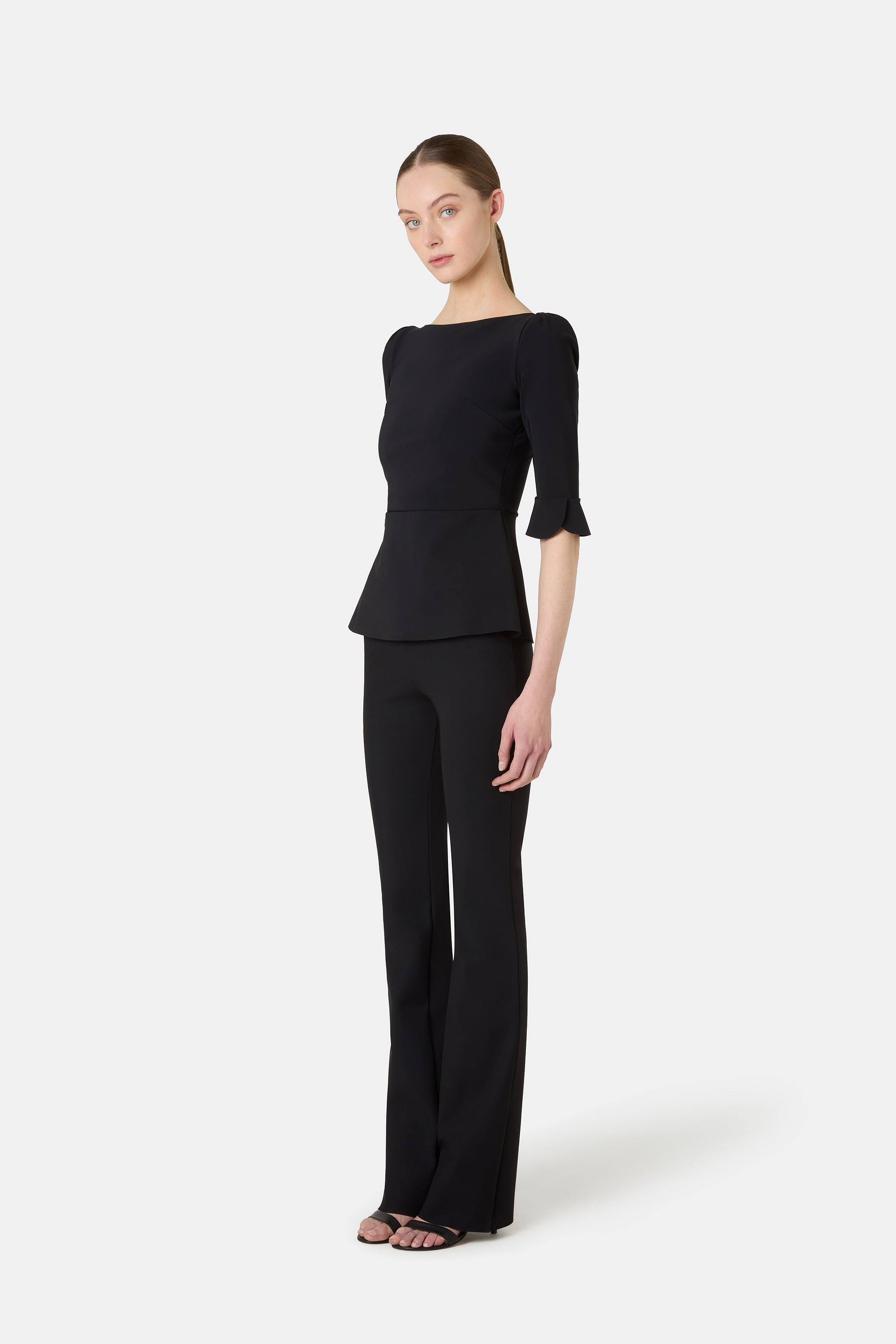 neckline and sleeve detail