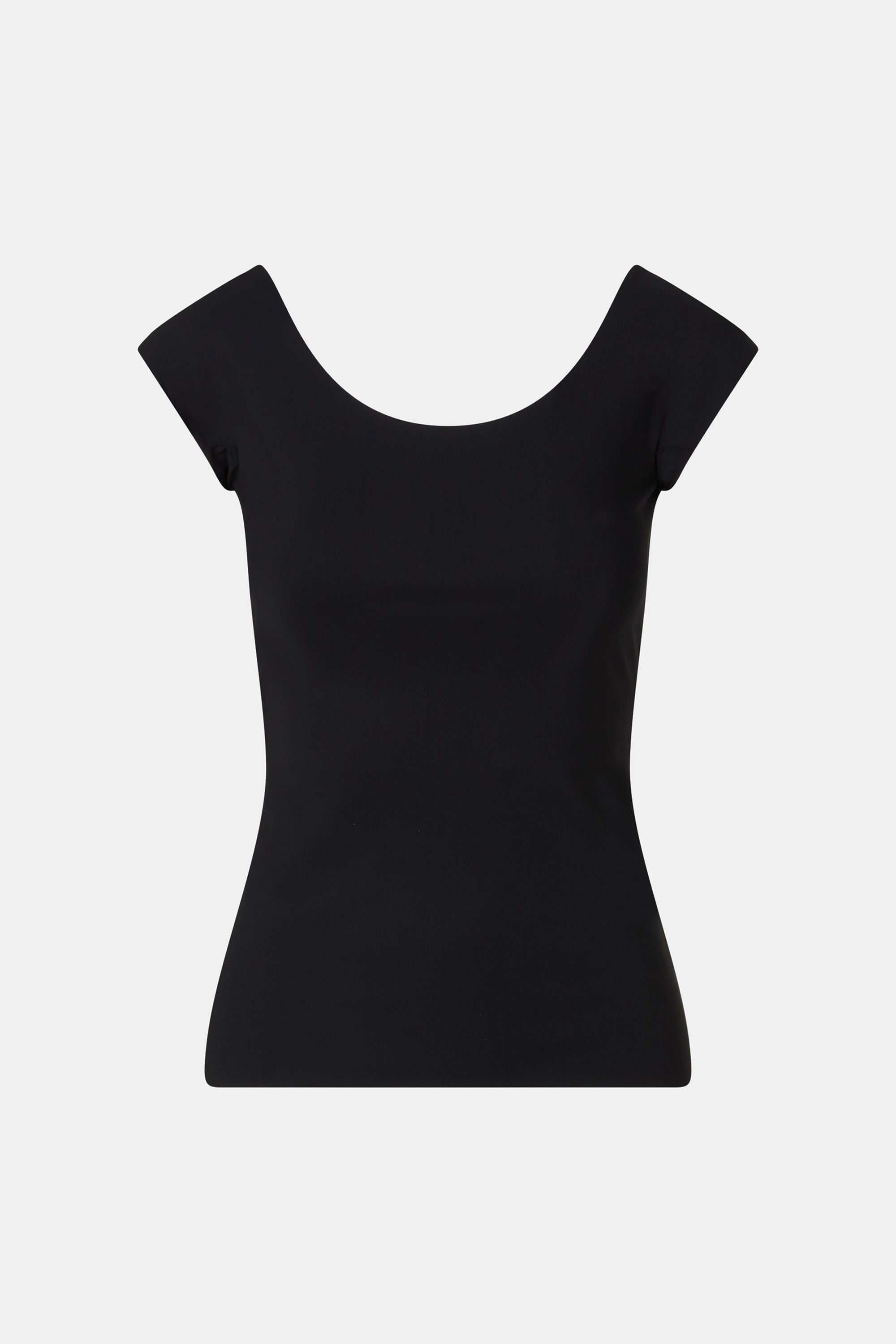 scoop neckline