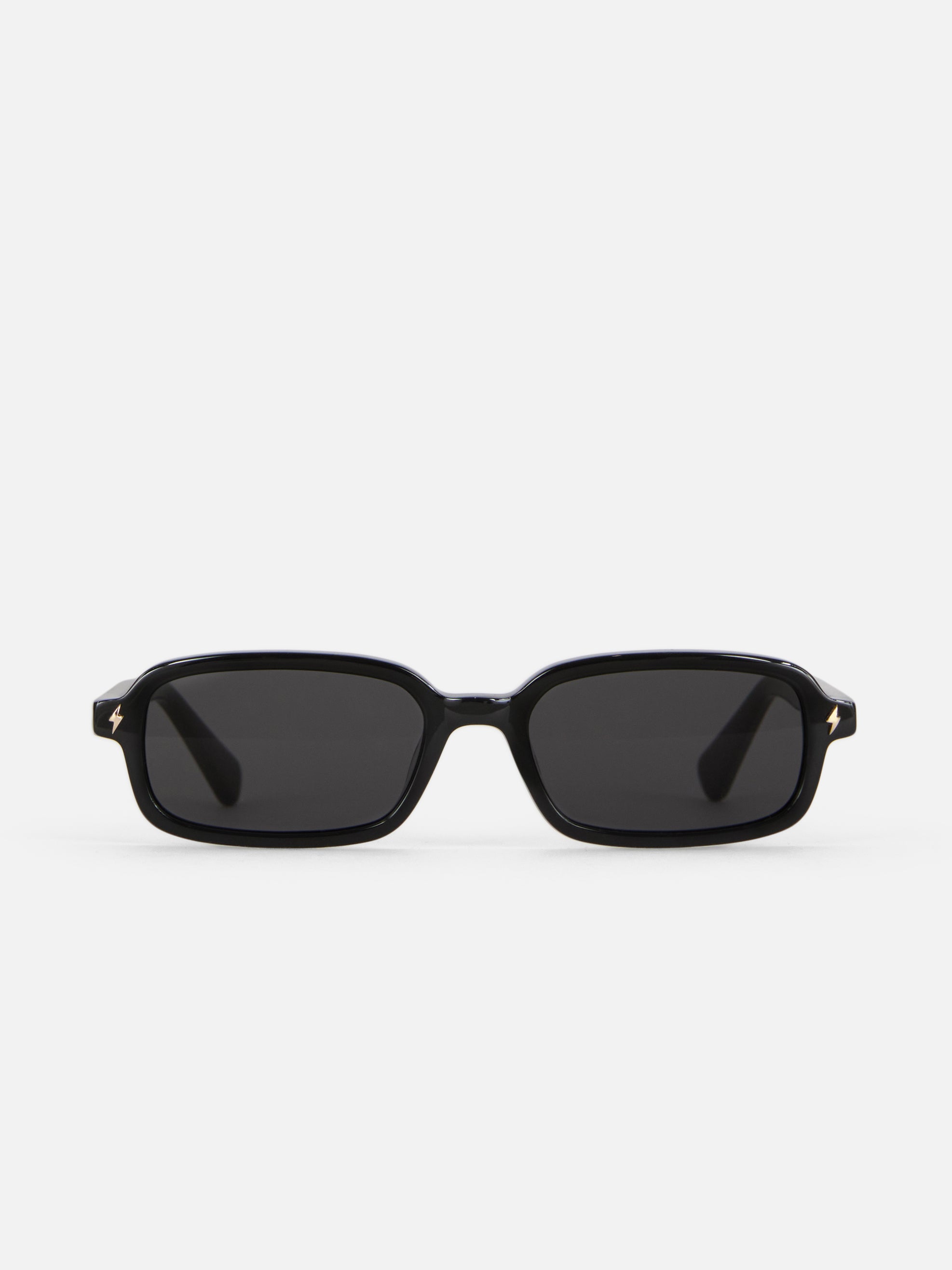 Black Slim Sunglasses
