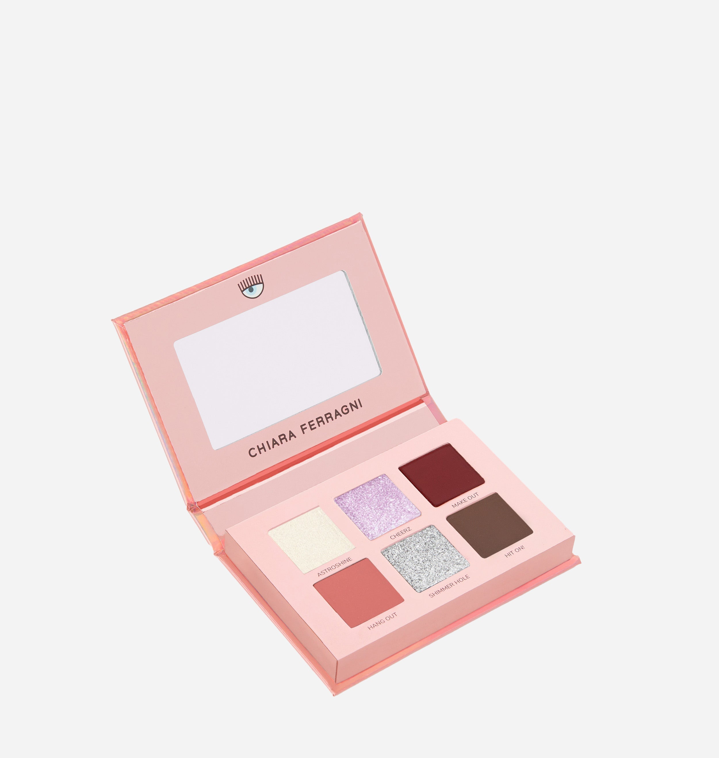 Open palette with mirror and pans