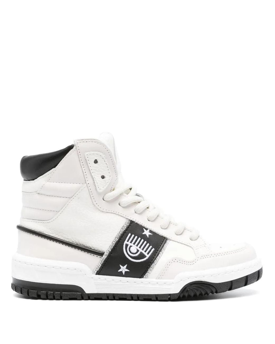 Logo-Appliqué Leather Sneakers