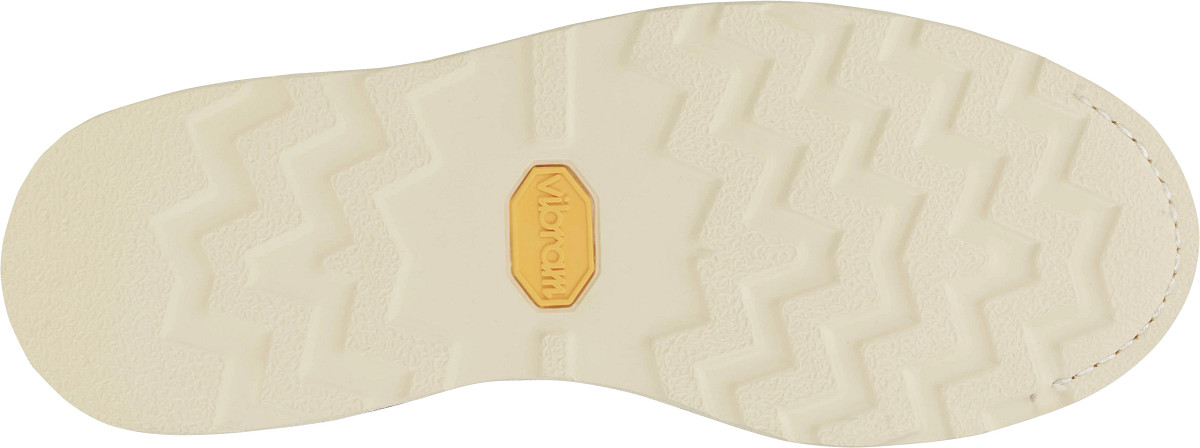 White wedge outsole detail