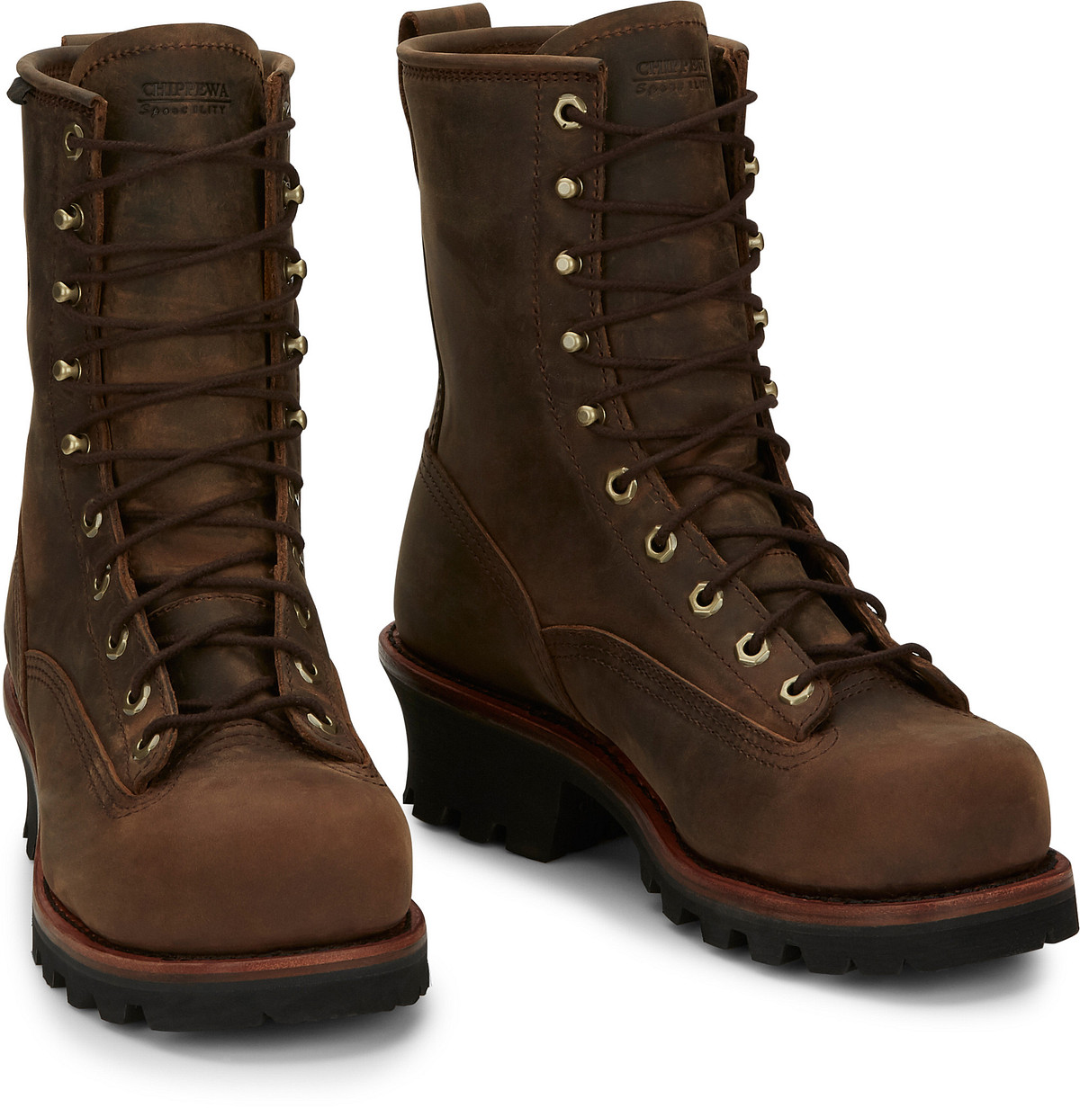 Paladin 8" Waterproof Steel Toe Logger