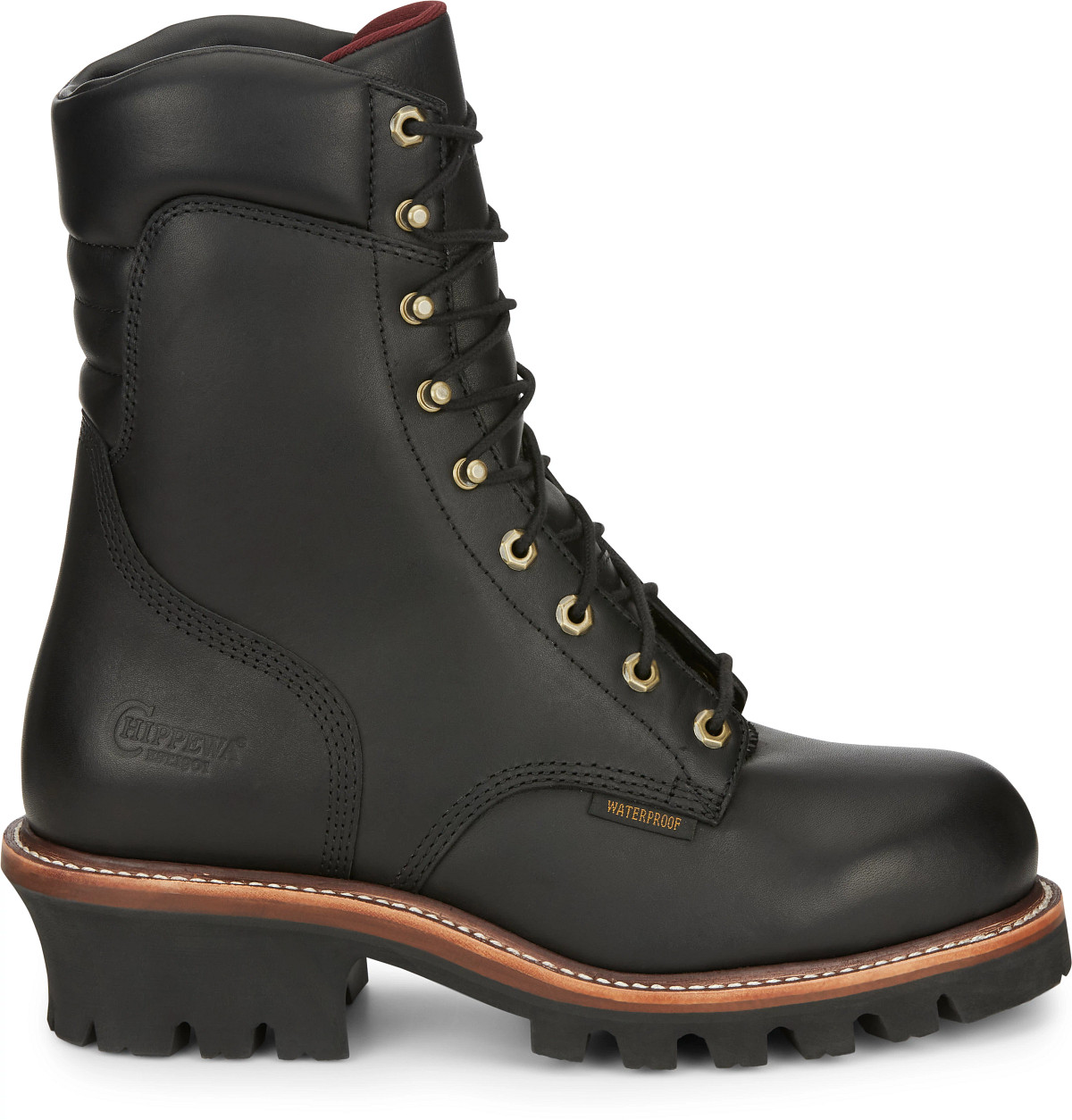 Side view with welt and lugs