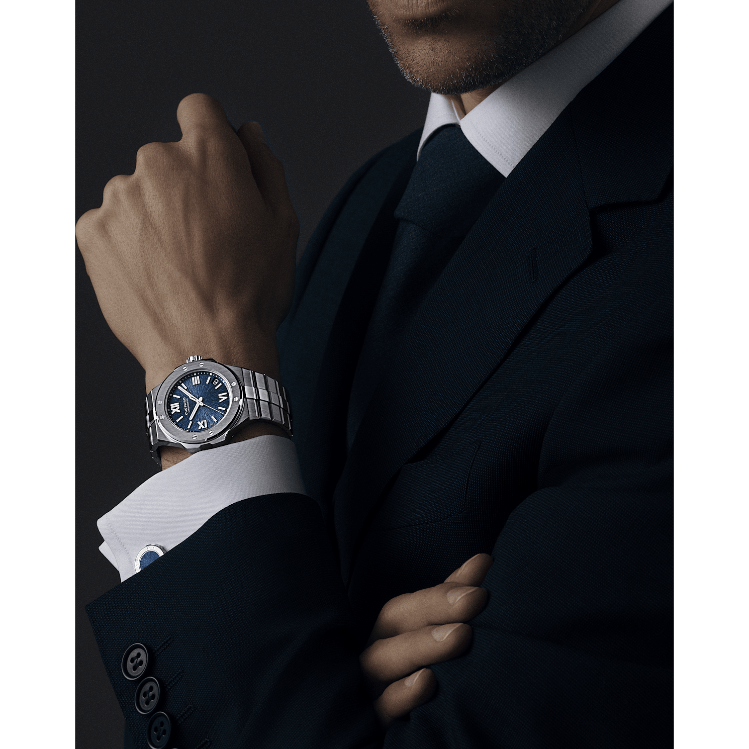 Worn view of the Alpine Eagle 41 on the wrist