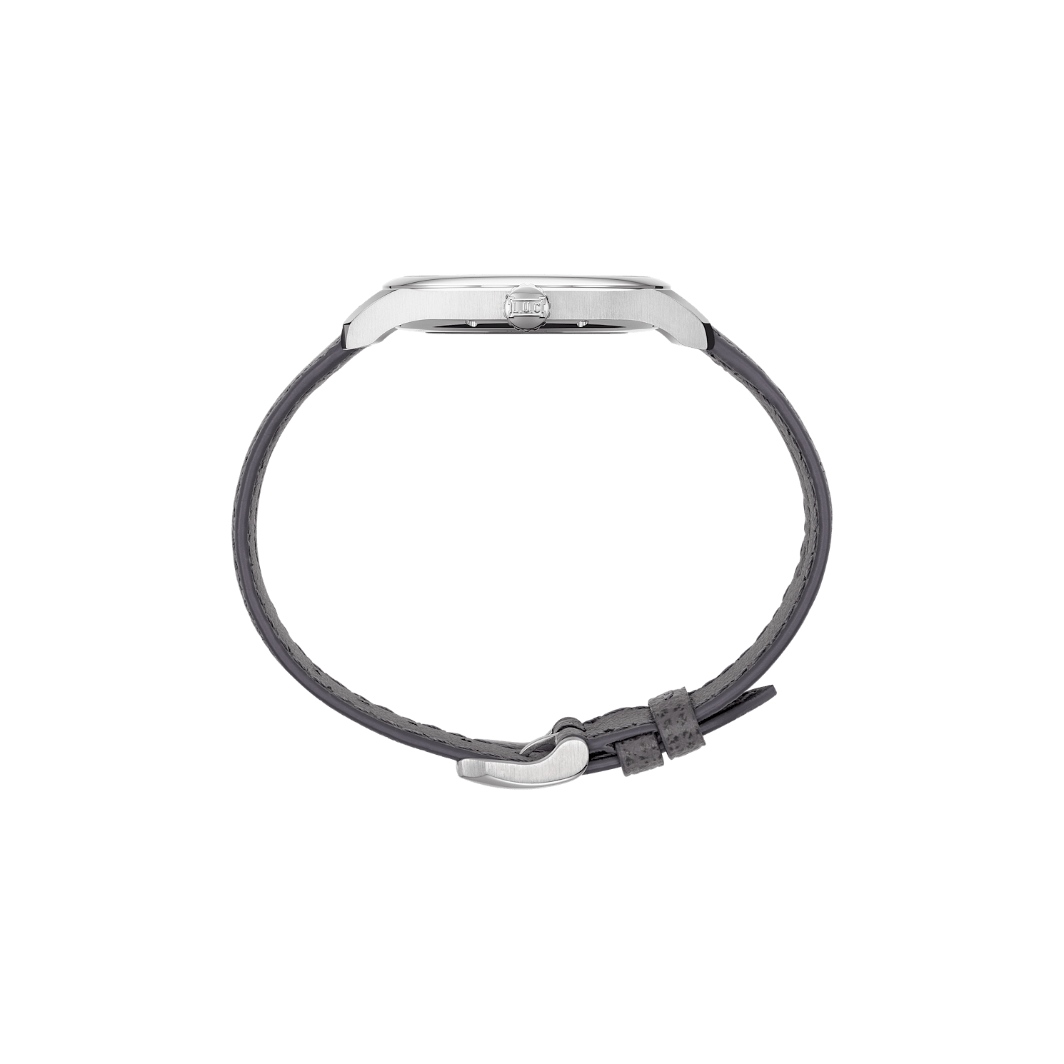 Side profile of the slim 36.5 mm case