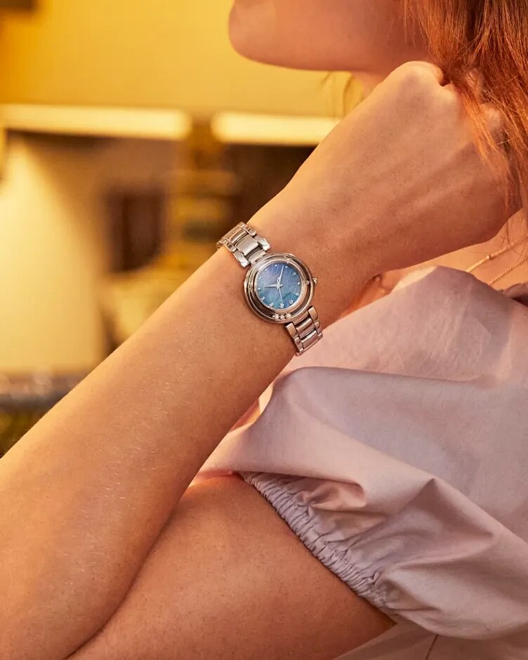 Arcly worn on wrist
