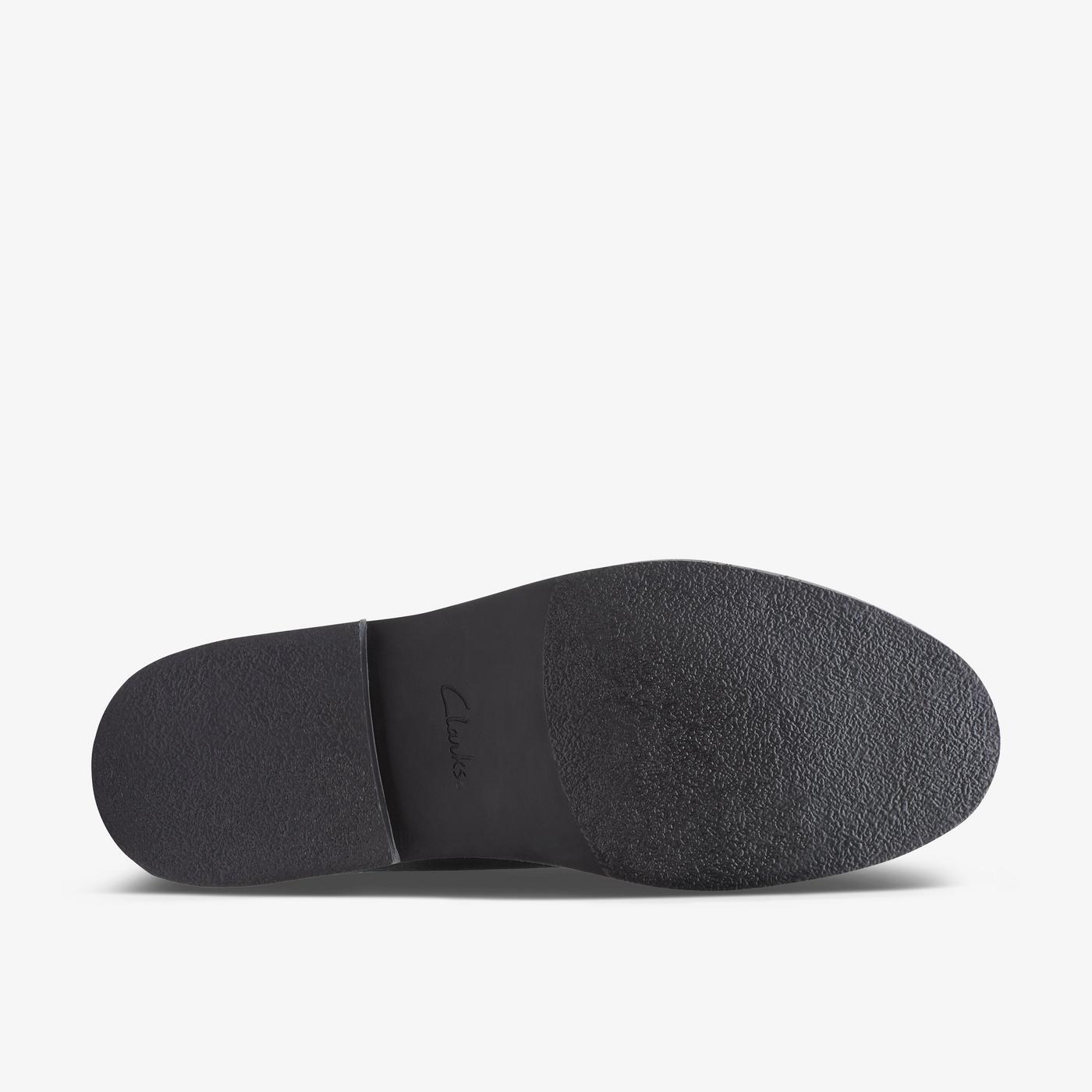 Crepe-effect rubber outsole