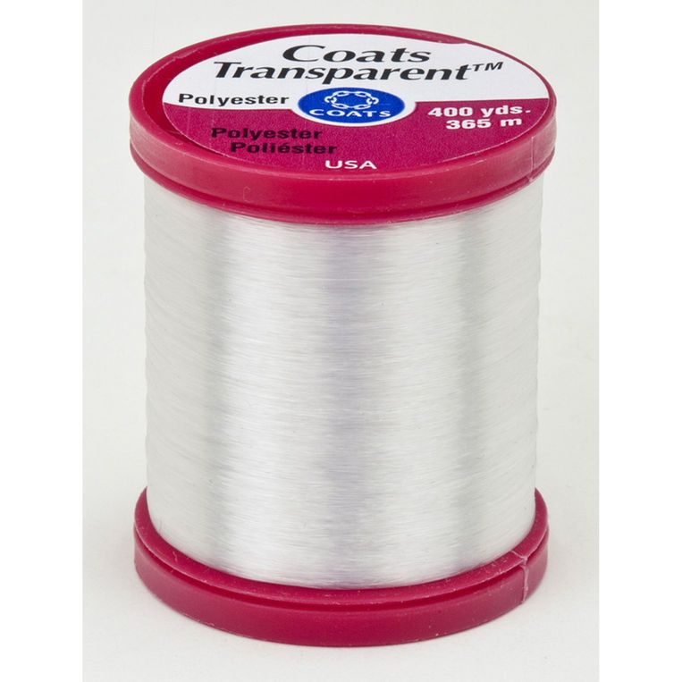 black transparent thread