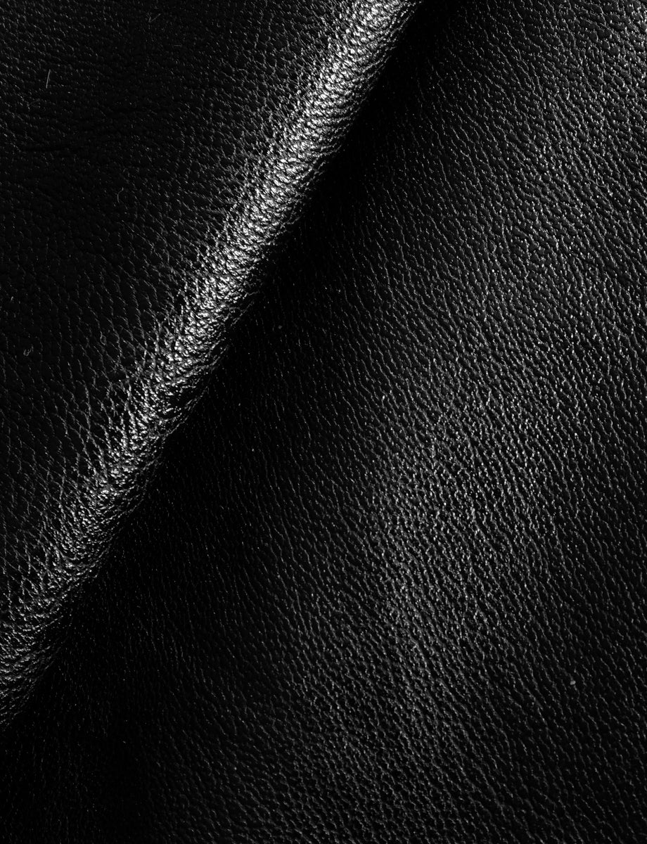 Faux Leather Flared Legging — detail view