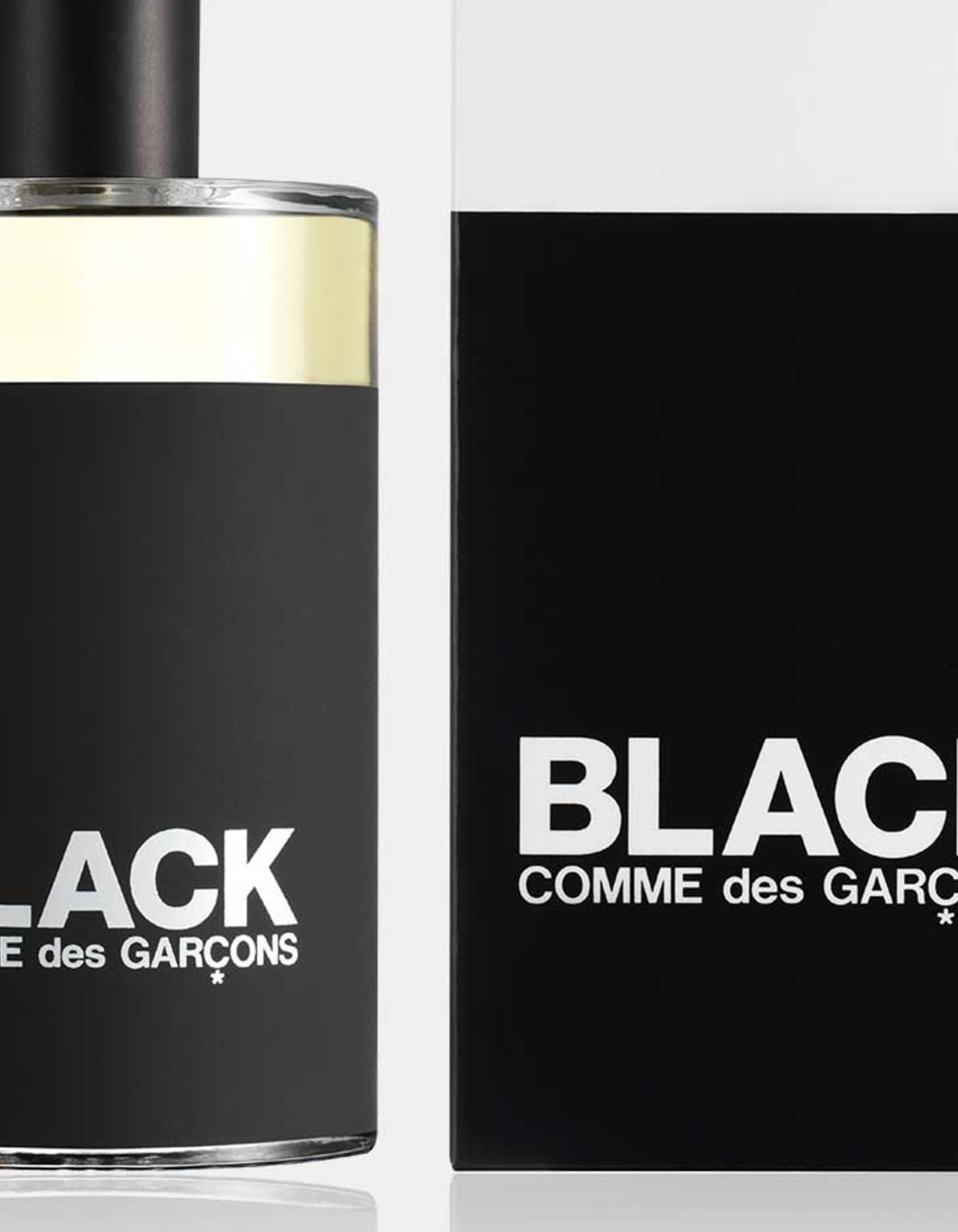 close crop of the outer packaging typography
