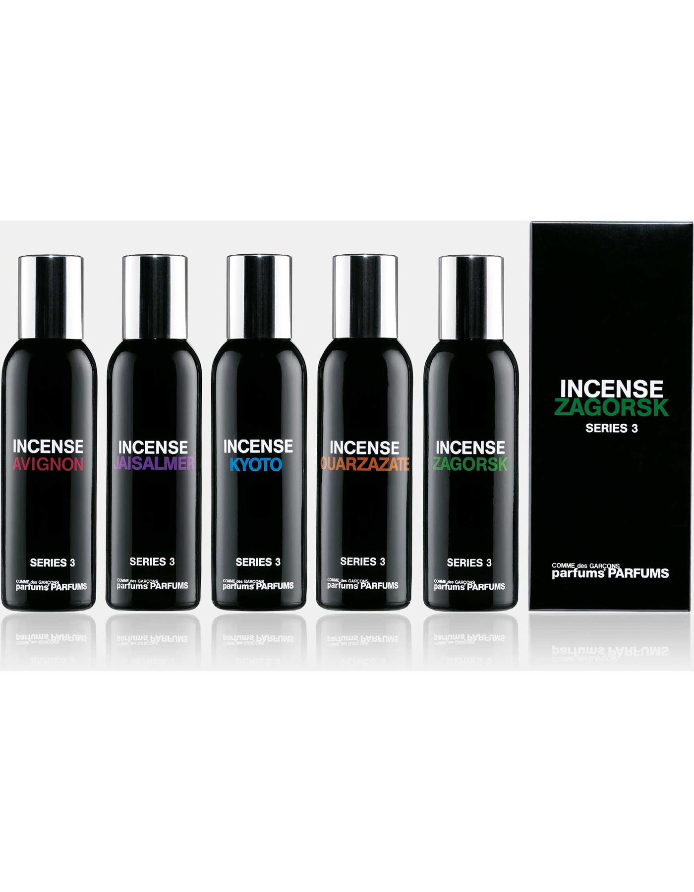 Series 3 Incense carton and product packaging