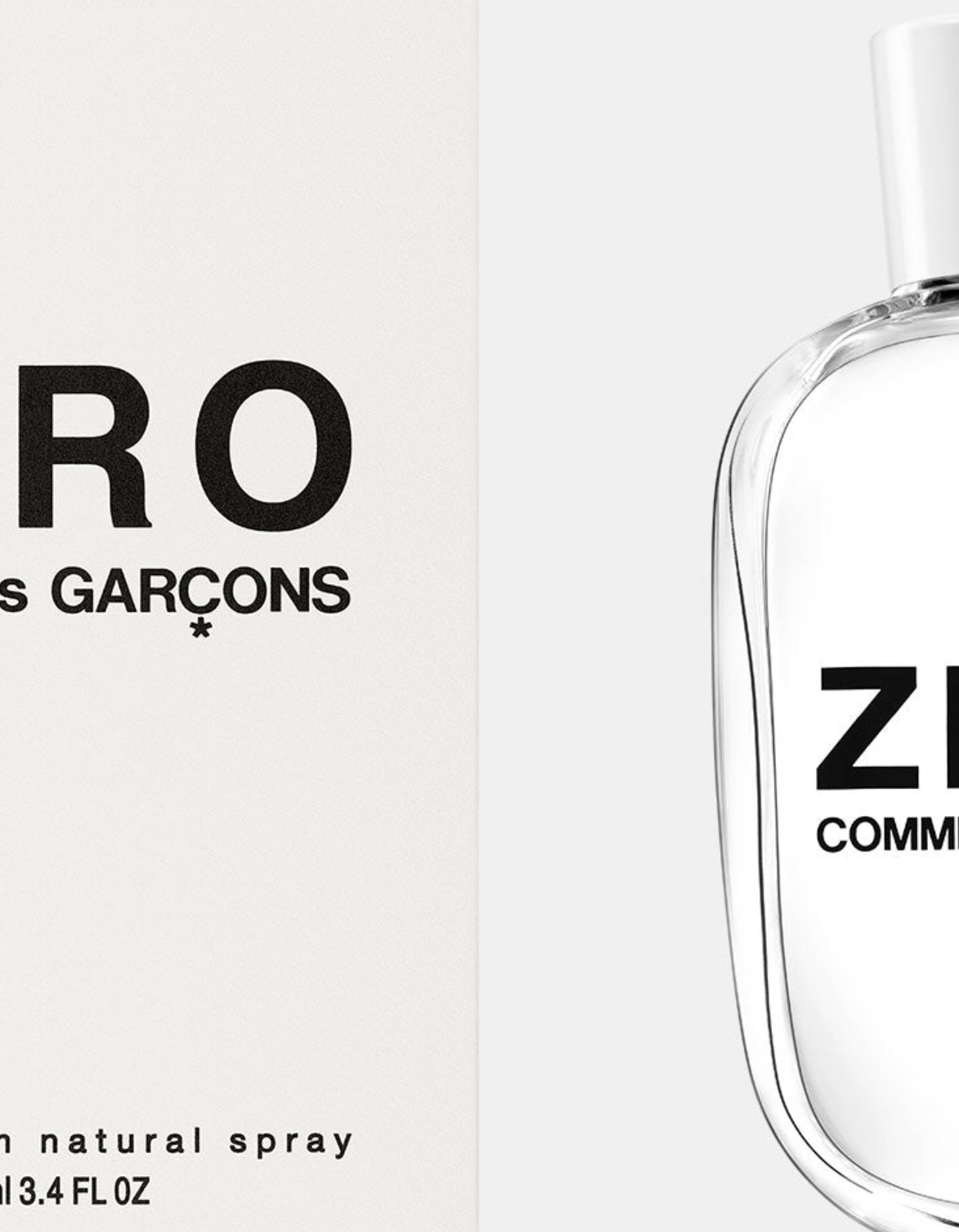 close crop of the outer packaging typography