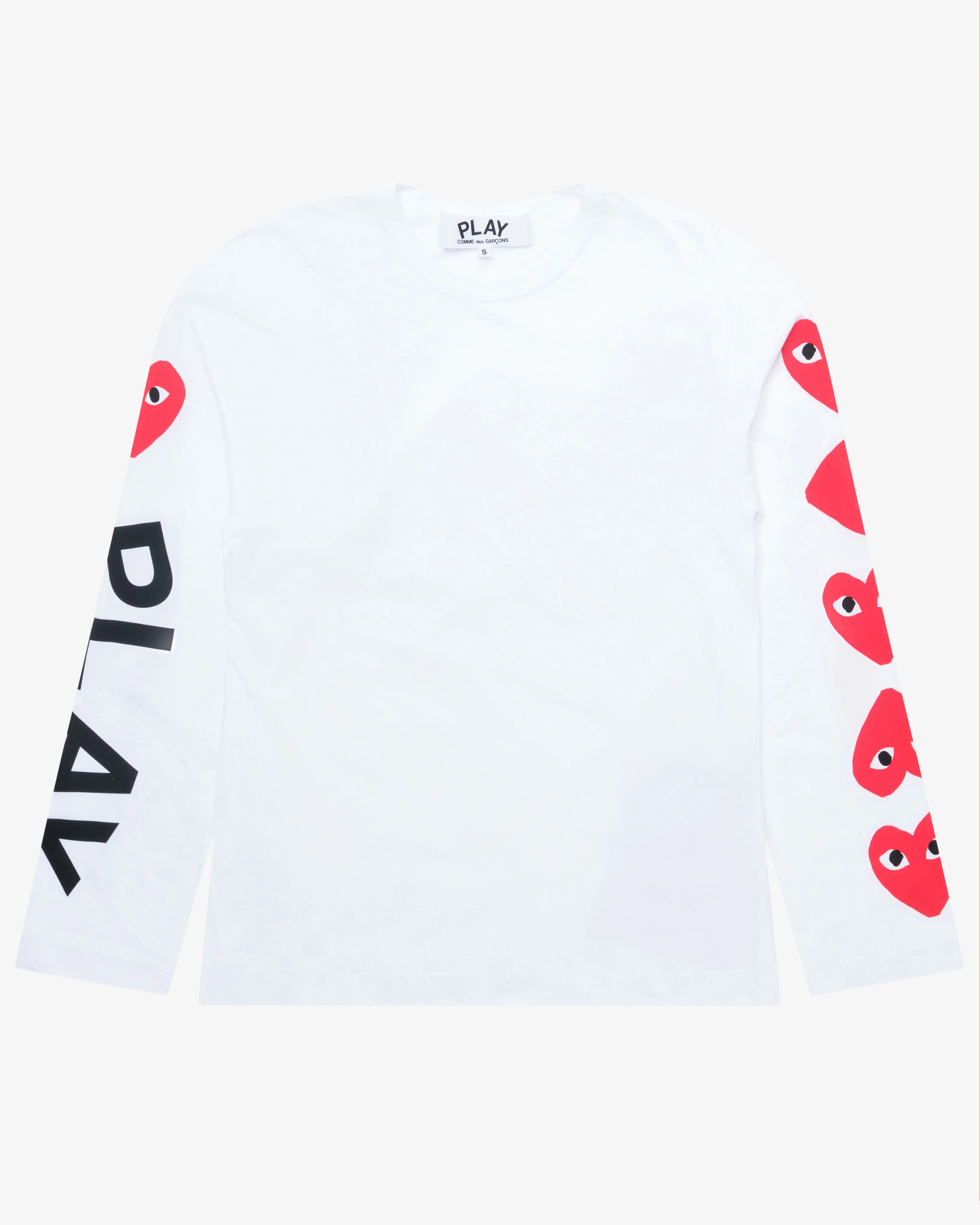 three-heart long sleeve back