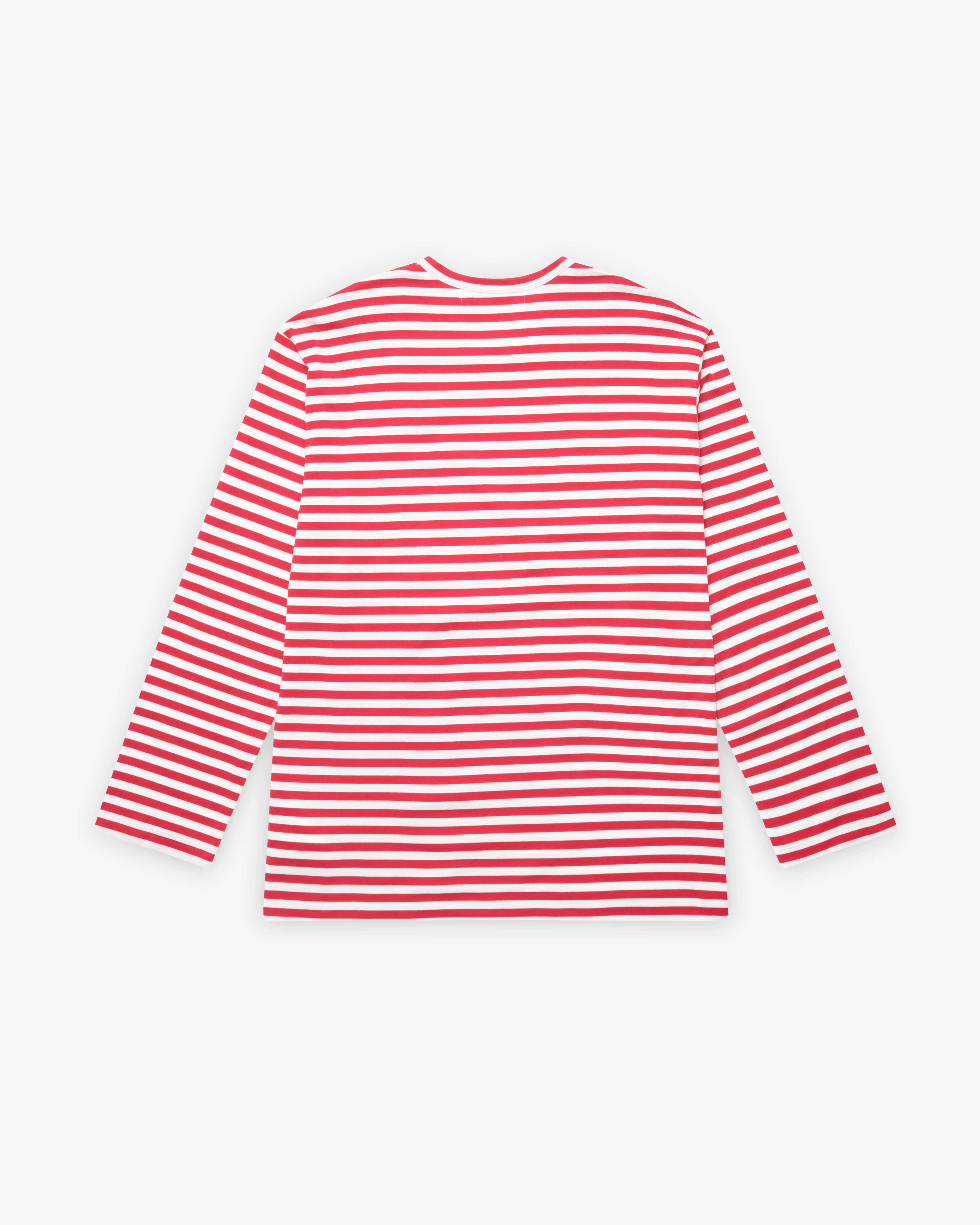 black/white striped tee