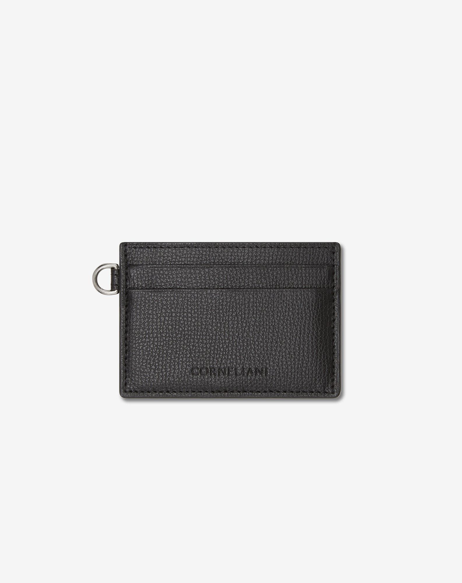 Textured Leather Card Holder