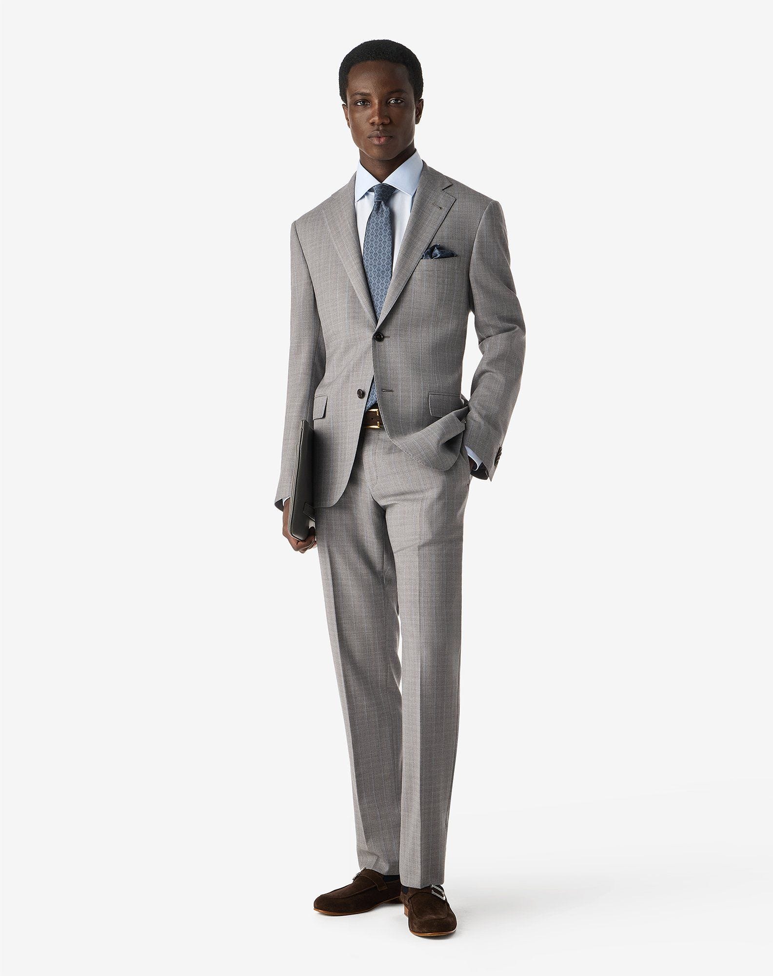 Natural-Stretch Wool Suit official gallery view 2