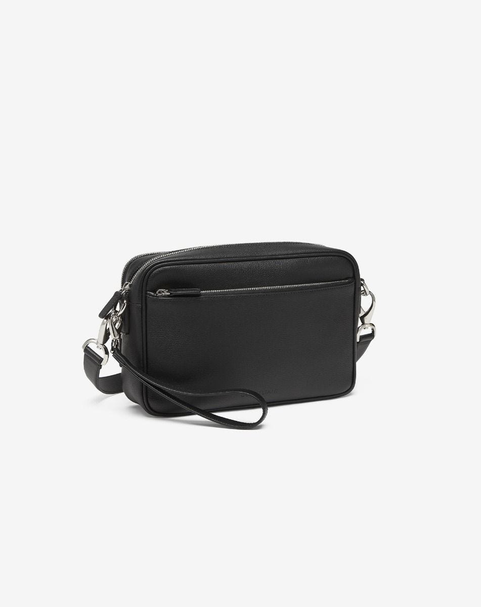 Textured Leather Overnight Bag official gallery view 4