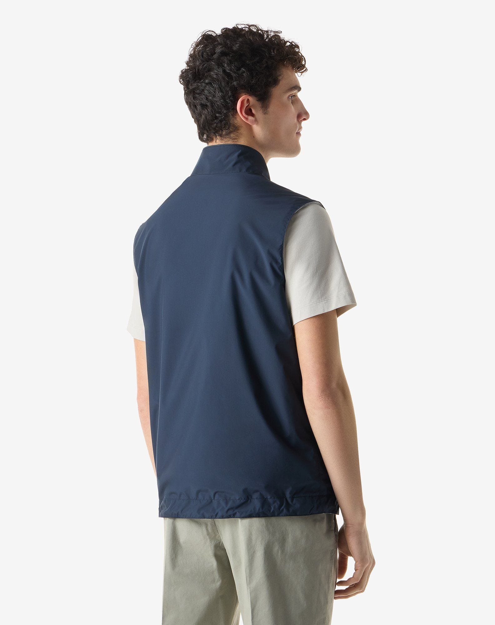 Technical Poplin Gilet official gallery view 3