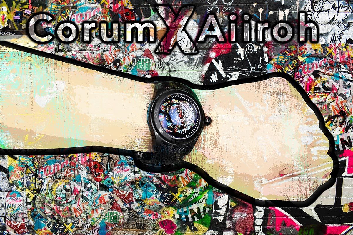 Aïroh collaboration worn on wrist