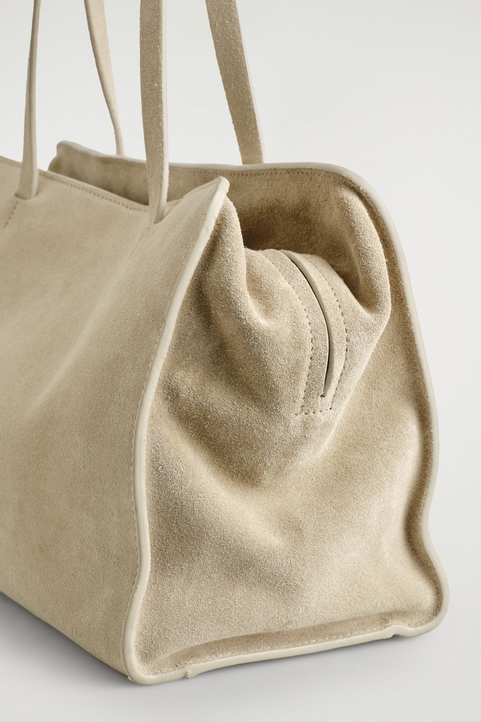 Suede texture closeup
