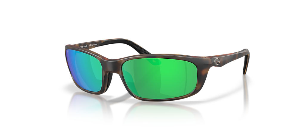 Costa 6S9134 Brine II Sunglasses with Green Mirror lenses and Matte ...