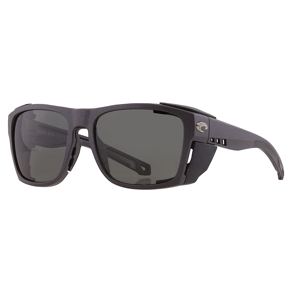 Costa Del Mar King Tide 6 Grey Polarized Glass Wrap Men's Sunglasses ...