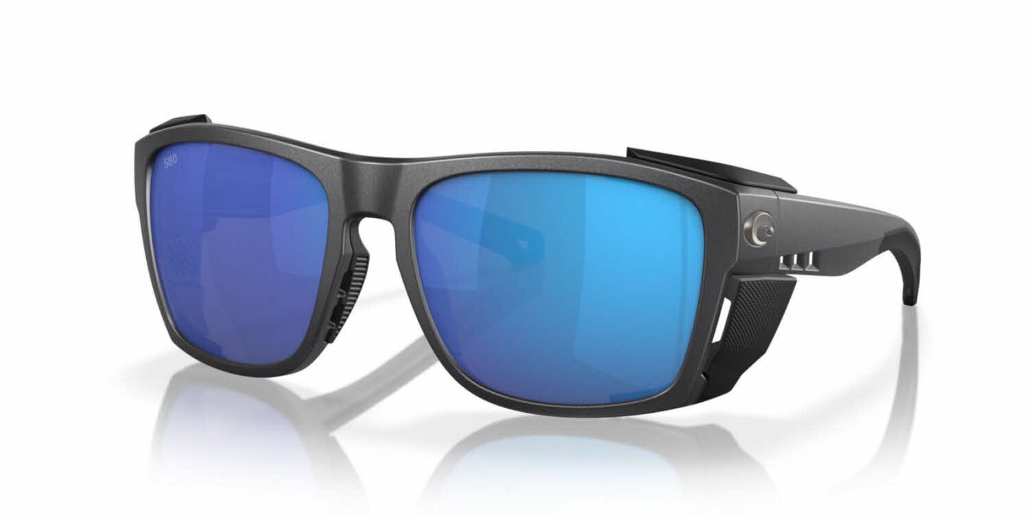 Costa Del Mar King Tide 6 Copper SIlver Mirror Polarized Glass Wrap Men ...