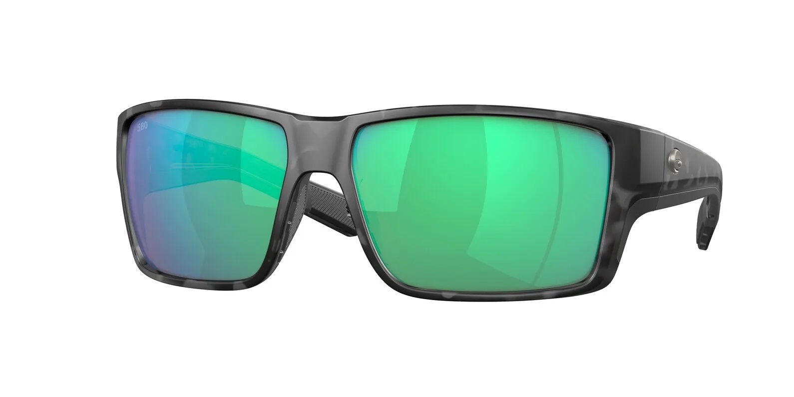 Costa Del Mar REEFTON PRO Green Mirror Polarized Glass Rectangular Men ...