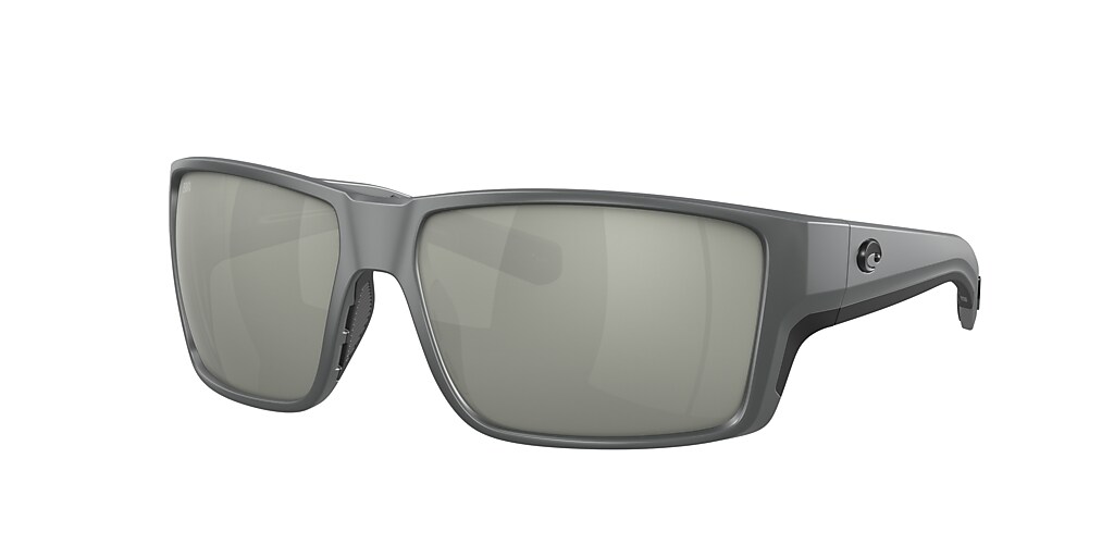 Costa 6S9080 Reefton PRO 63 Gray Silver Mirror & Matte Gray Polarized ...