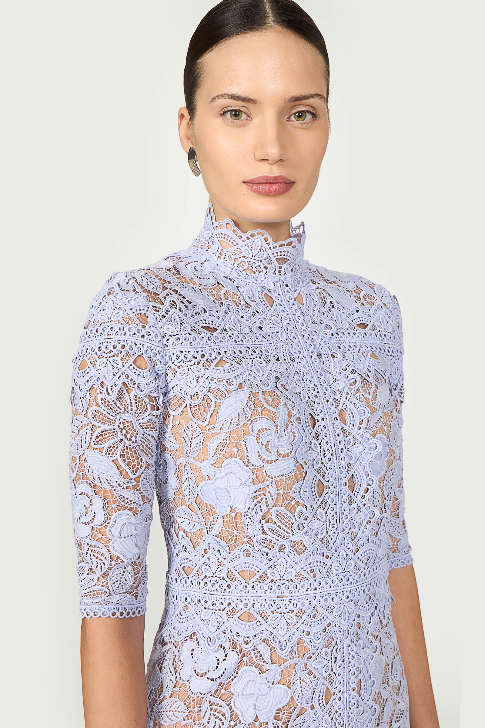 fabric and embellishment detail