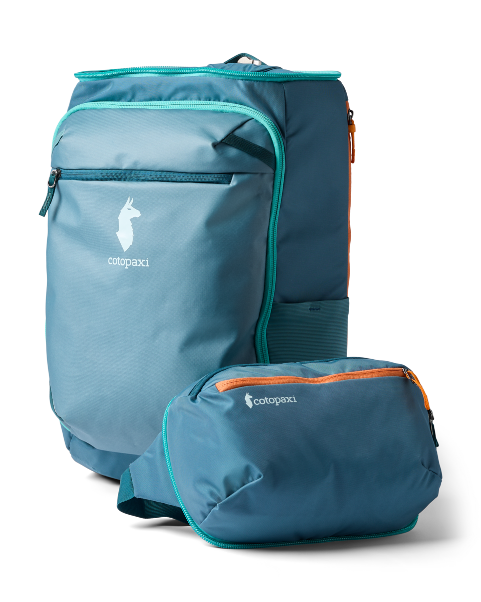 Allpa 50L Adventure Travel Pack — angle/detail view
