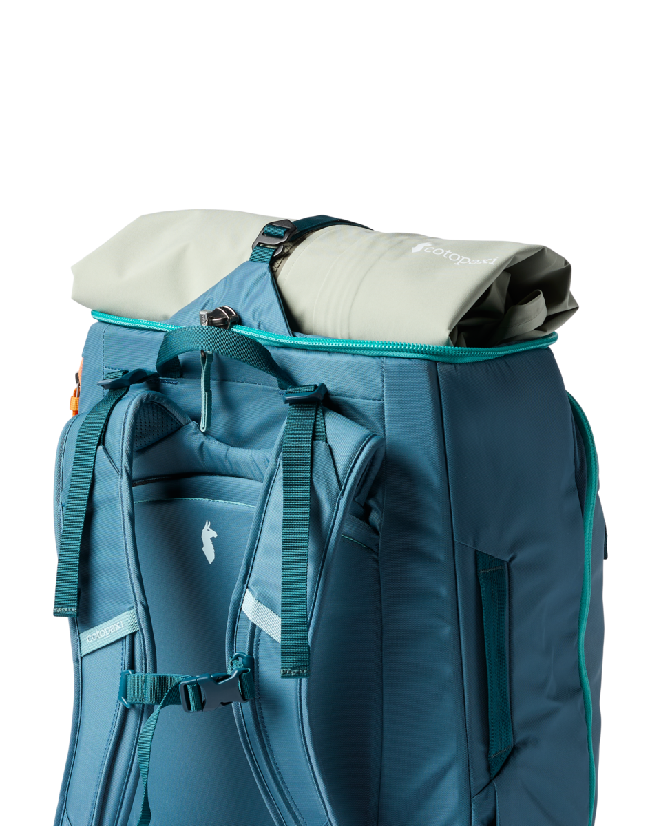 Allpa 50L Adventure Travel Pack — official alternate color/detail