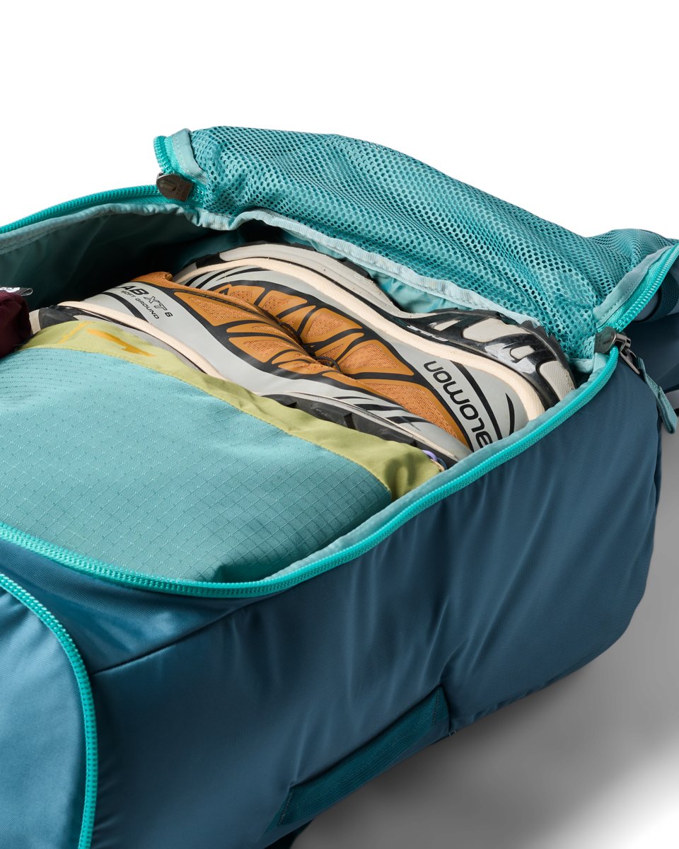 Allpa 50L Adventure Travel Pack — official alternate color/detail