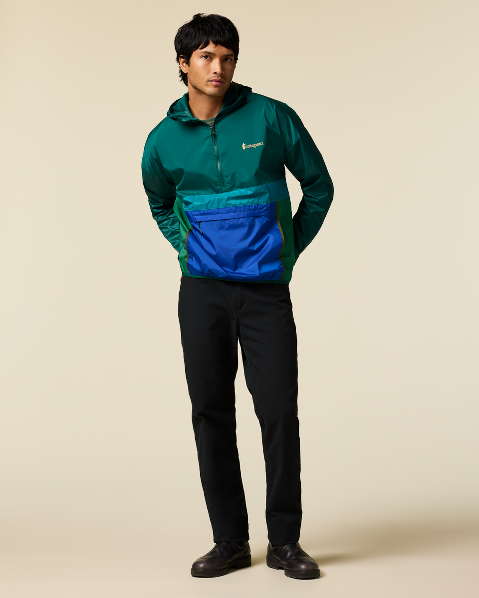 Teca Half-Zip Windbreaker - Men's — reverse or alternate view