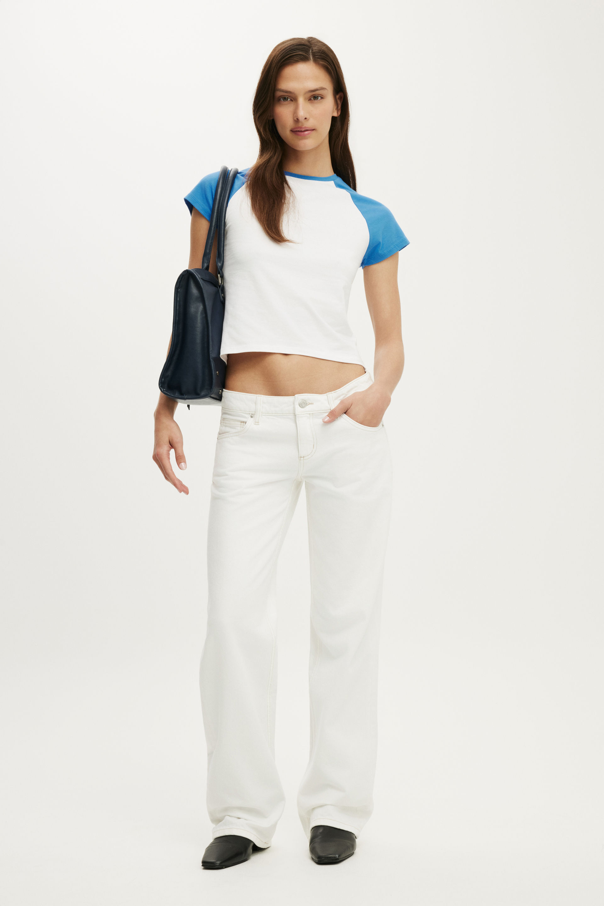 Low Rise Straight Jean