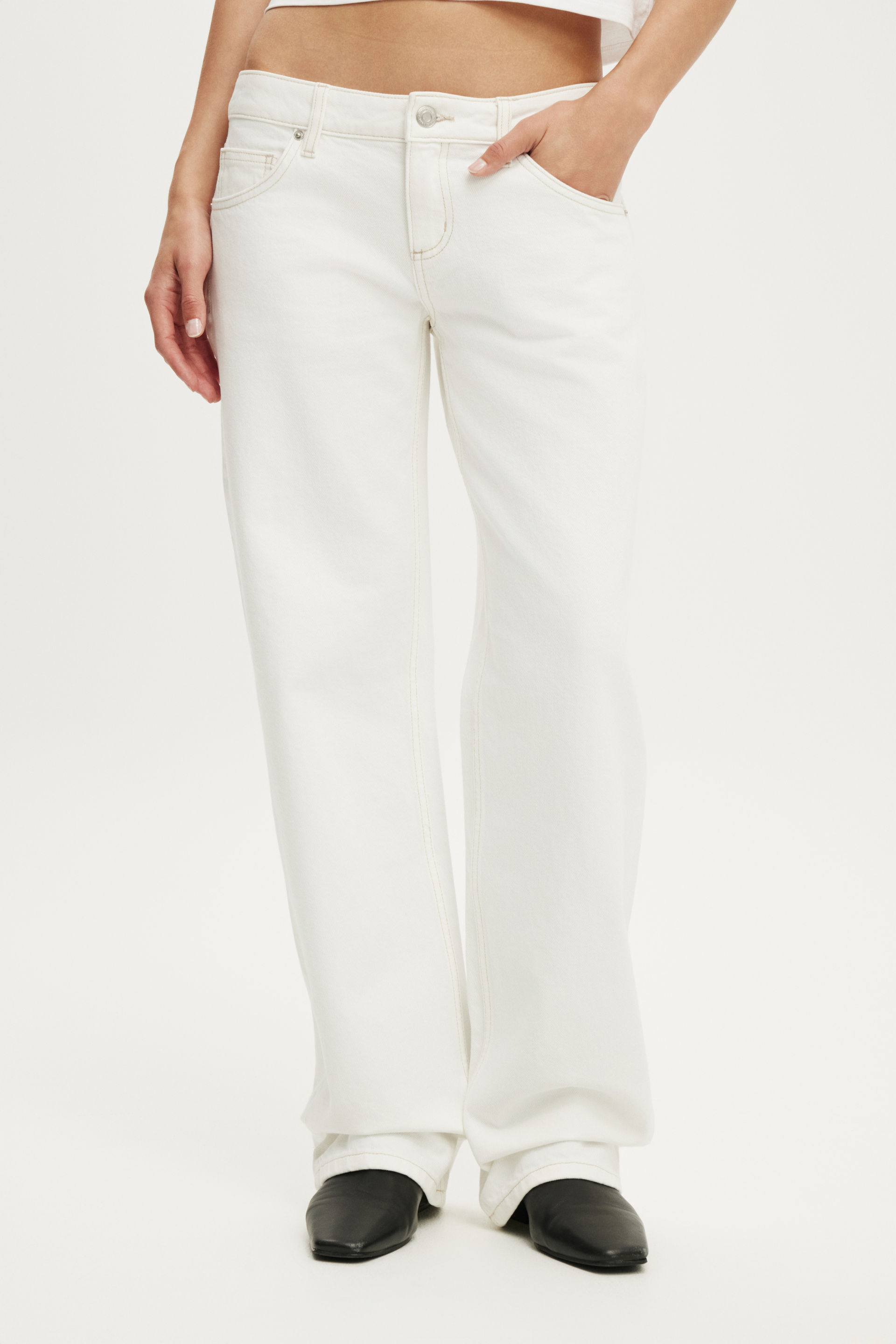 waistband and pocket detail