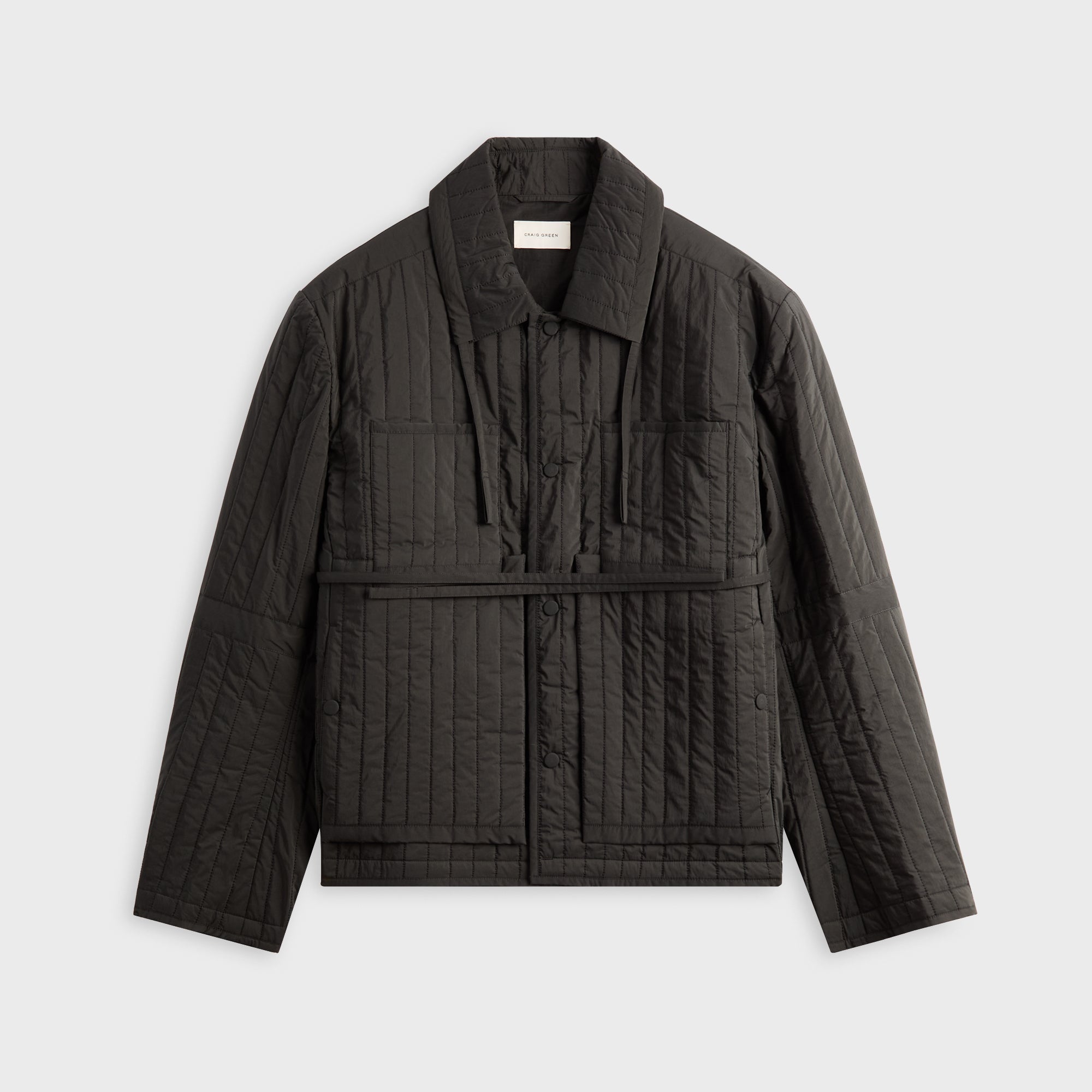 dark green worker jacket