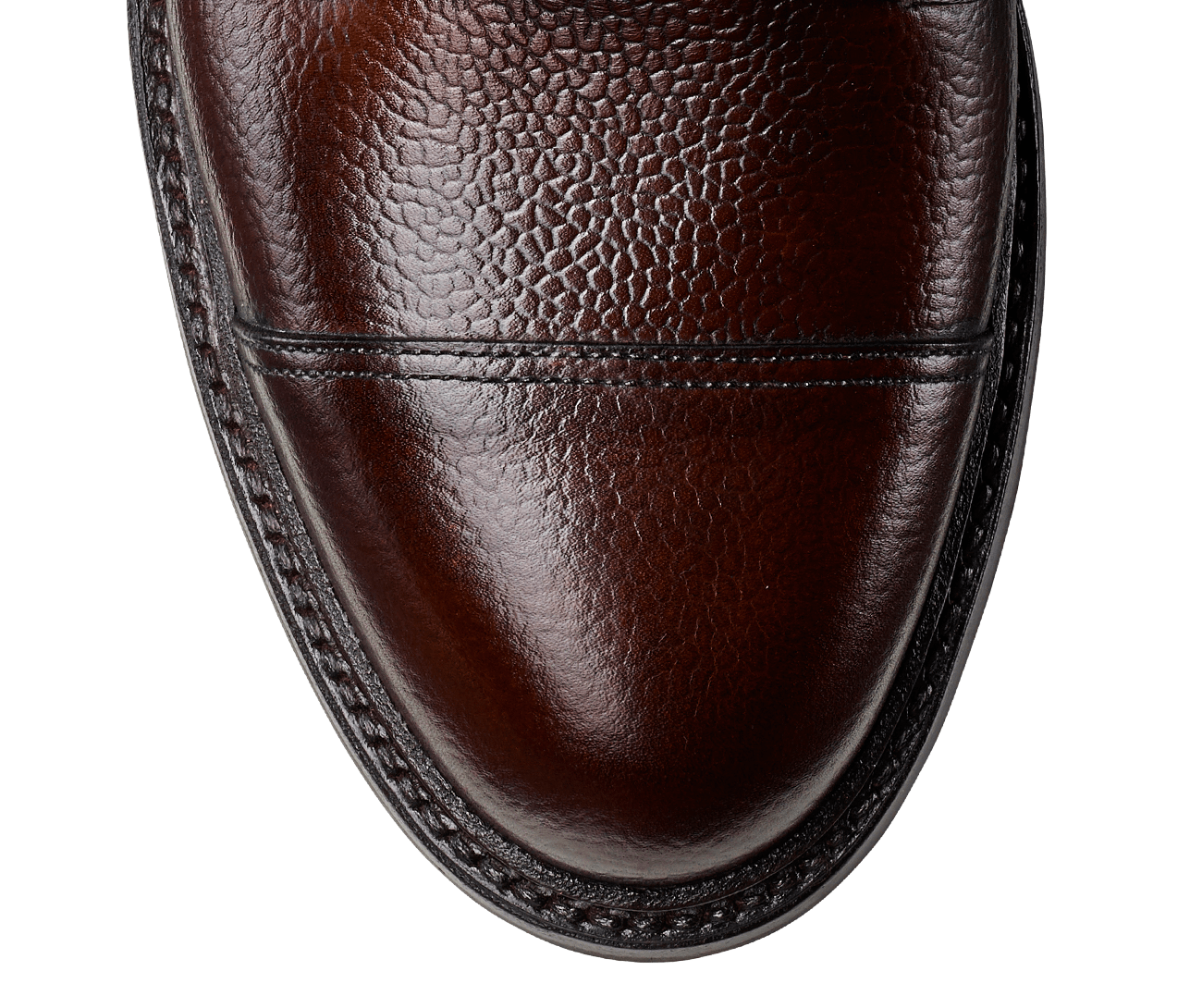 Coniston leather and finishing closeup