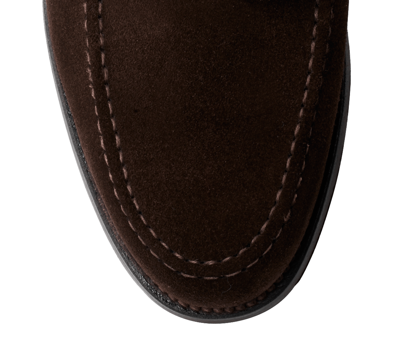 Harvard 2 leather and finishing closeup