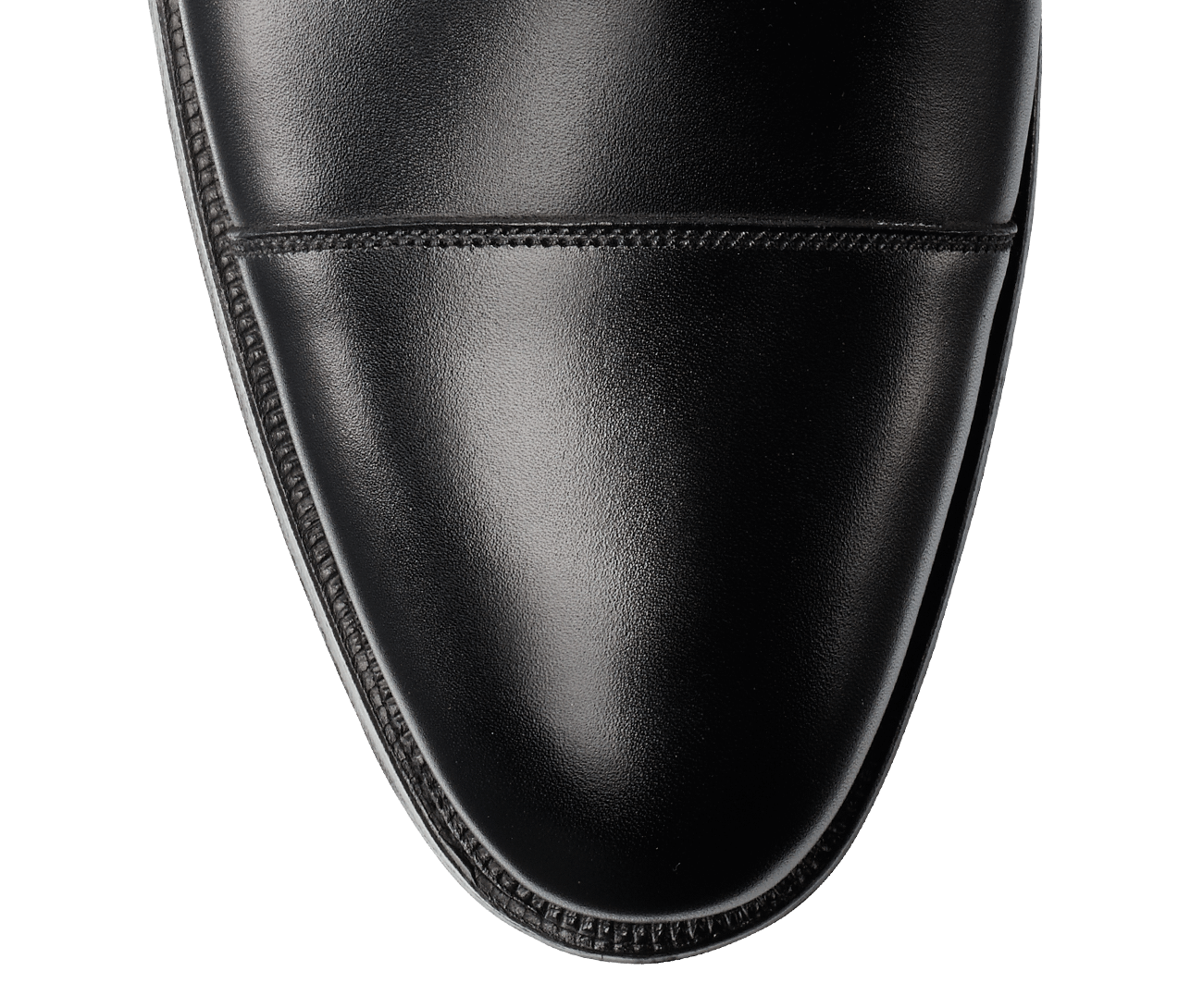Lonsdale leather and finishing closeup