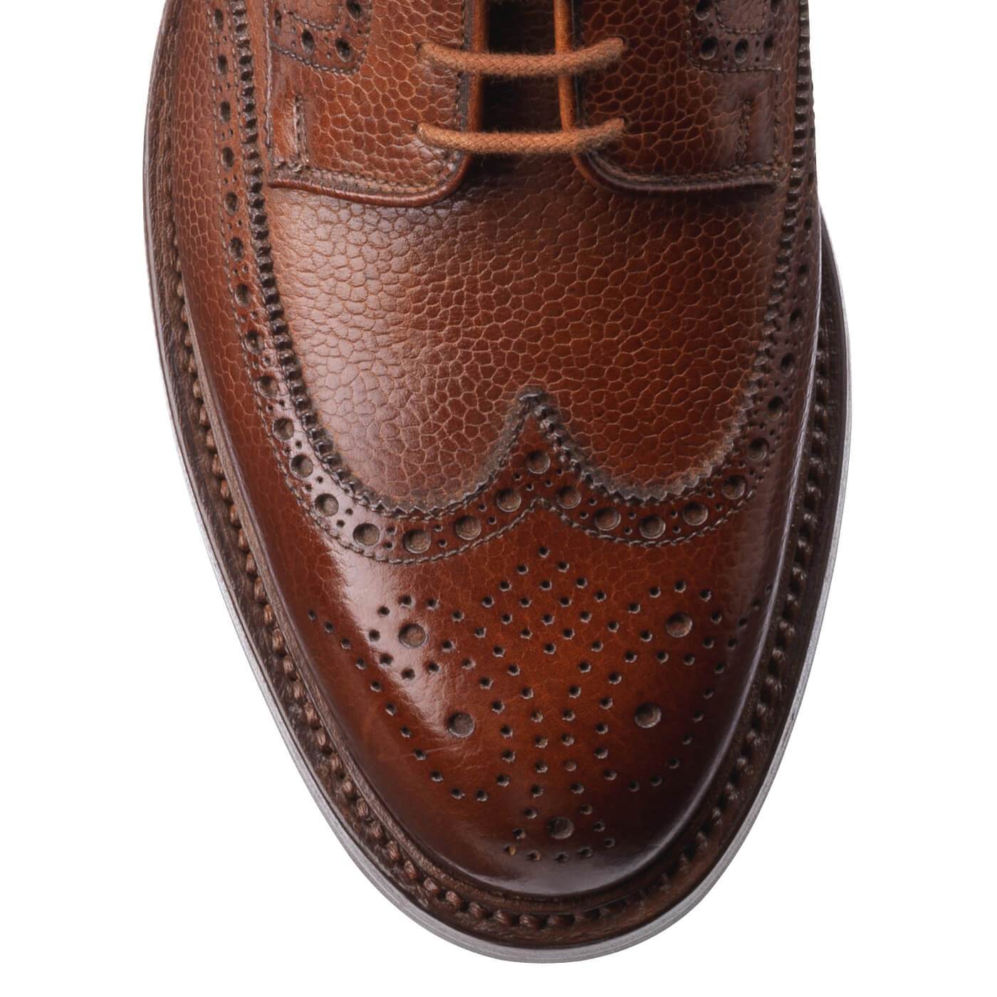 Pembroke heel and back view