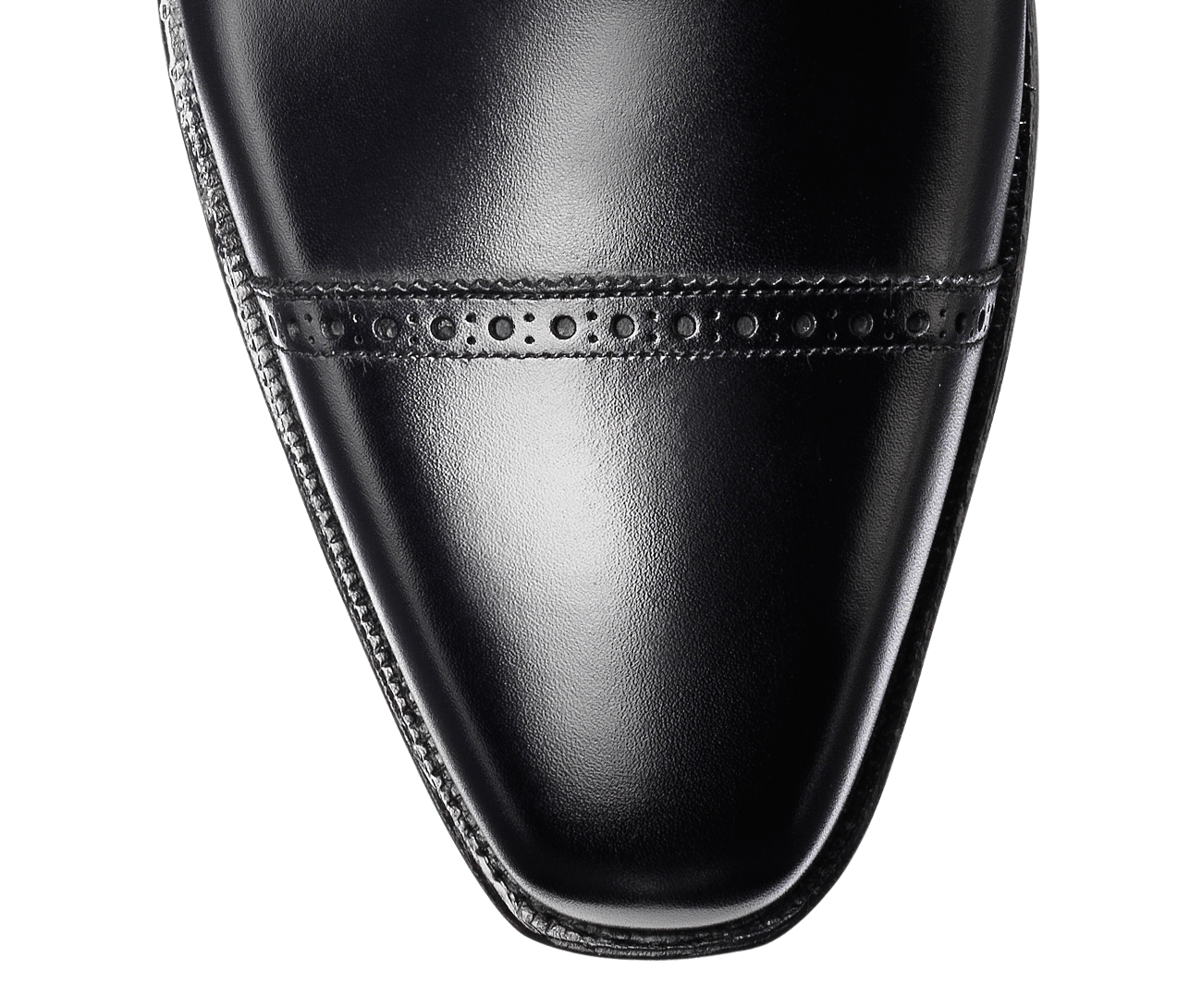 Westbourne leather and finishing closeup