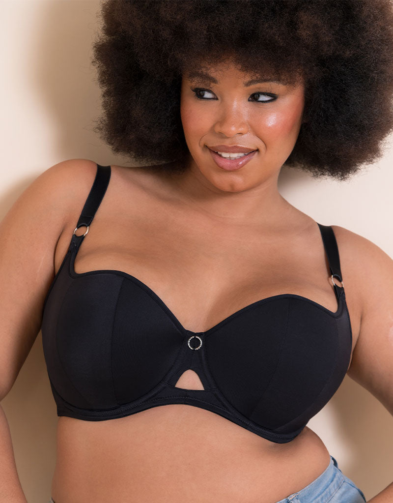 Front padded cups