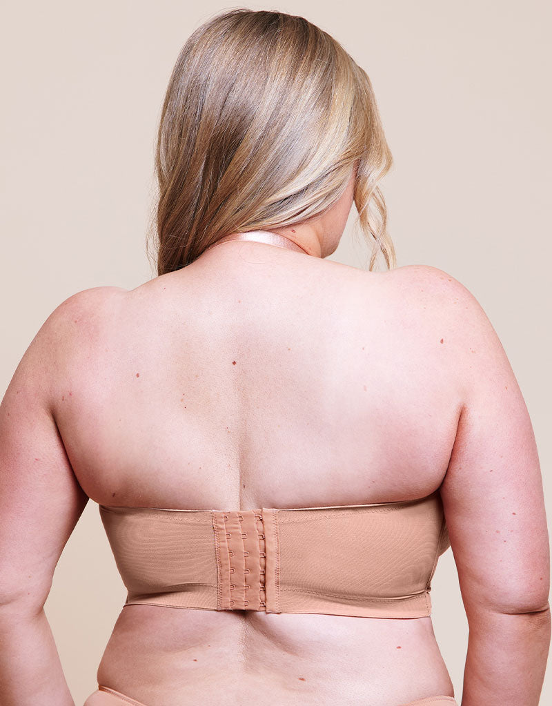 Back strapless band view