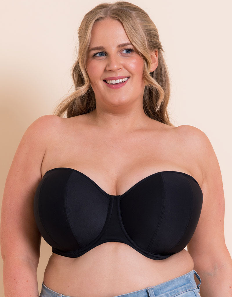 Front seamed cup view