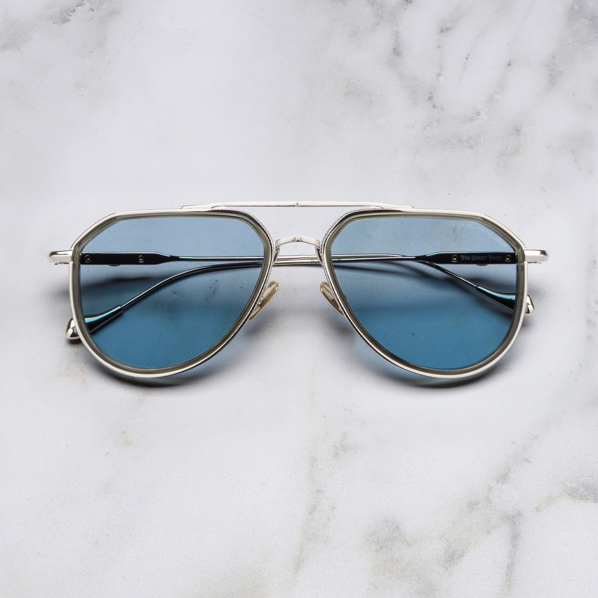 The Great Frog Limited-Edition Triumph Aviator Sunglasses